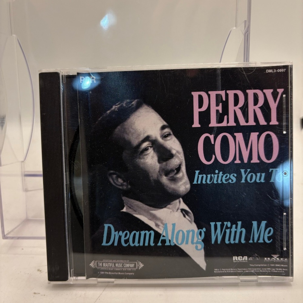 Perry Como Invites You To Dream Along‎ With Me CD The Beautiful Music Company